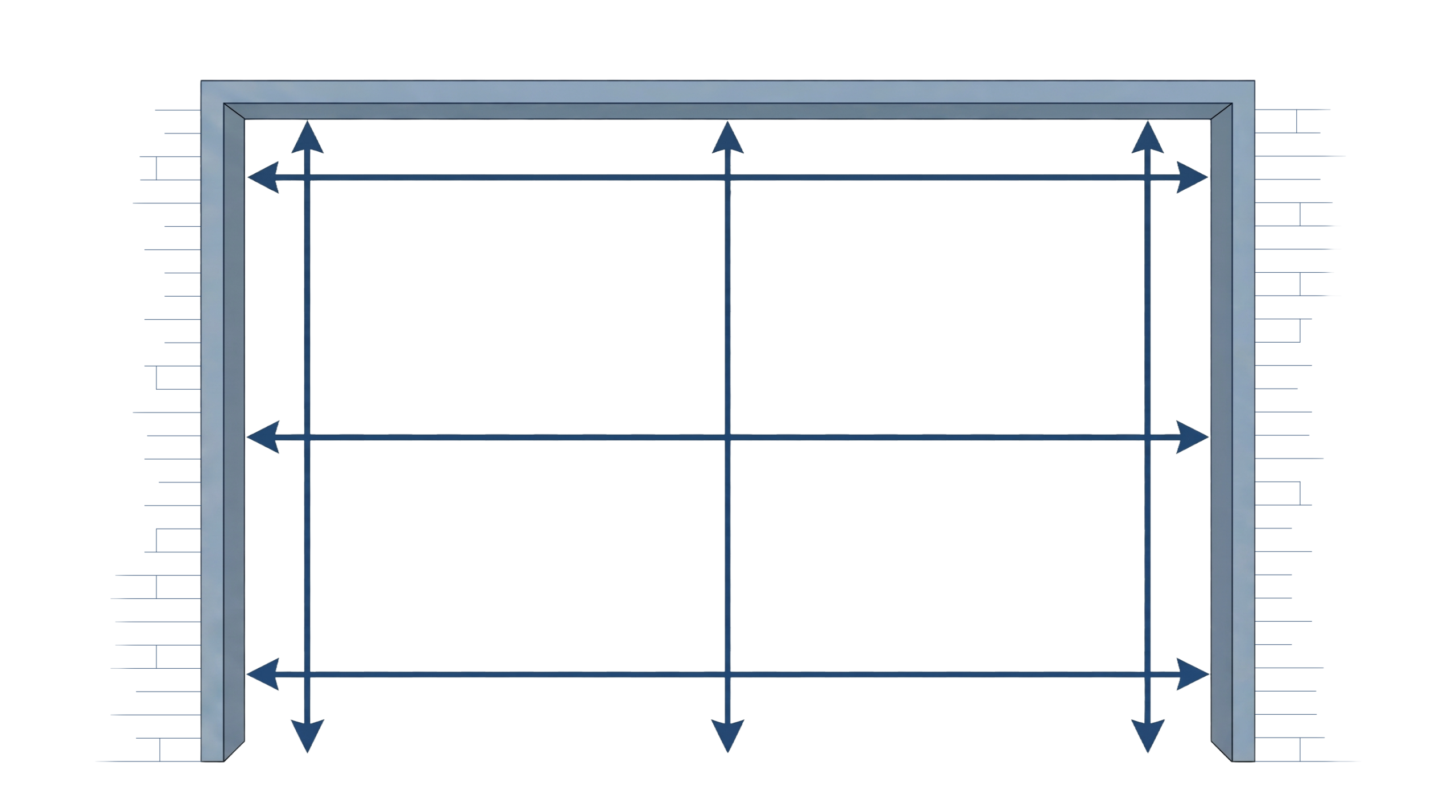 Mystic Screen measuring guide diagram