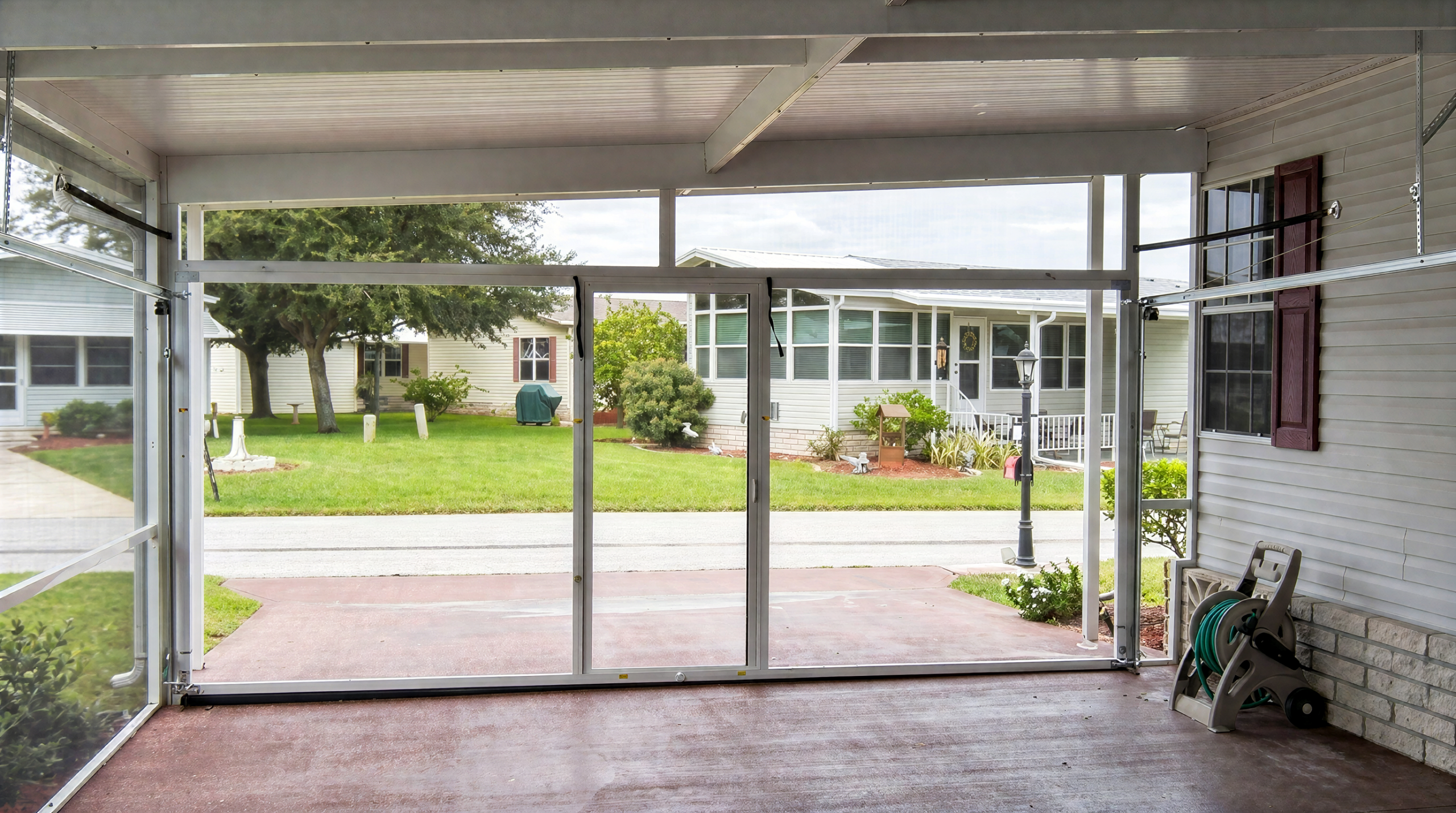 Lifestyle Retractable Screen install — photo 6